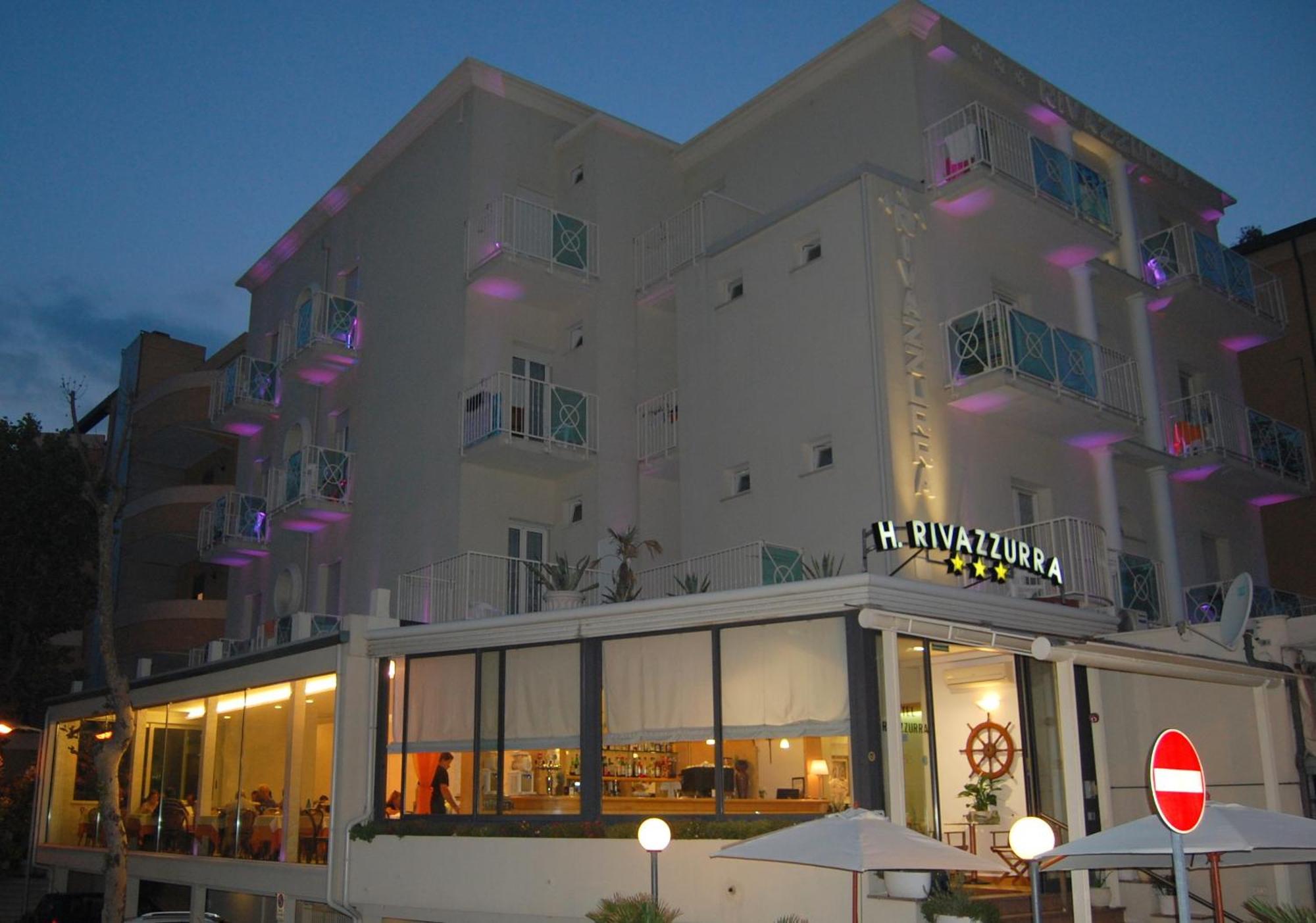 Hotel Rivazzurra Rimini Exteriör bild